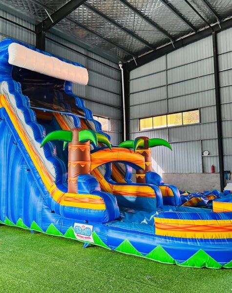 tropical water slide tropical water slide